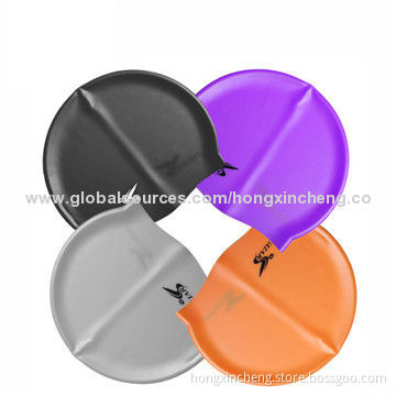 G-2014 Hot Sell Silicone Swim Caps With Customized Logo